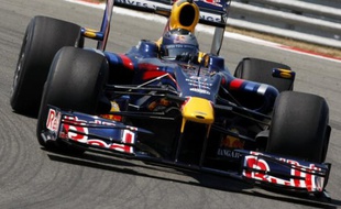 Le pilote allemand de l'écurie Red Bull, Sebastian Vettel, lors des essais du Grand Prix de Turquie le 6 juin 2009