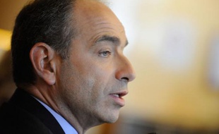Jean-François Copé, lors d'une conférence de presse à l'Assemblée nationale, le 24 octobre 2012.