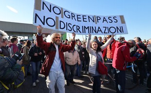 L'Italie aussi a ses opposants au pass sanitaire.