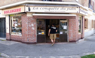 La boulangerie autogérée et anarchiste La conquête du pain st située dans le nord de Montreuil, en Seine-Saint-Denis. Le 19 juillet 2018.