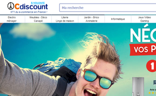Cdiscount, leader français du e-commerce.