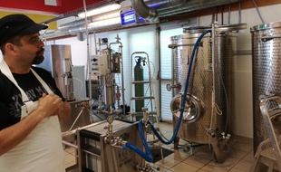 Olivier Courot est le co-fondateur des brasseurs bio à l'origine du thé Kyo Kombucha.