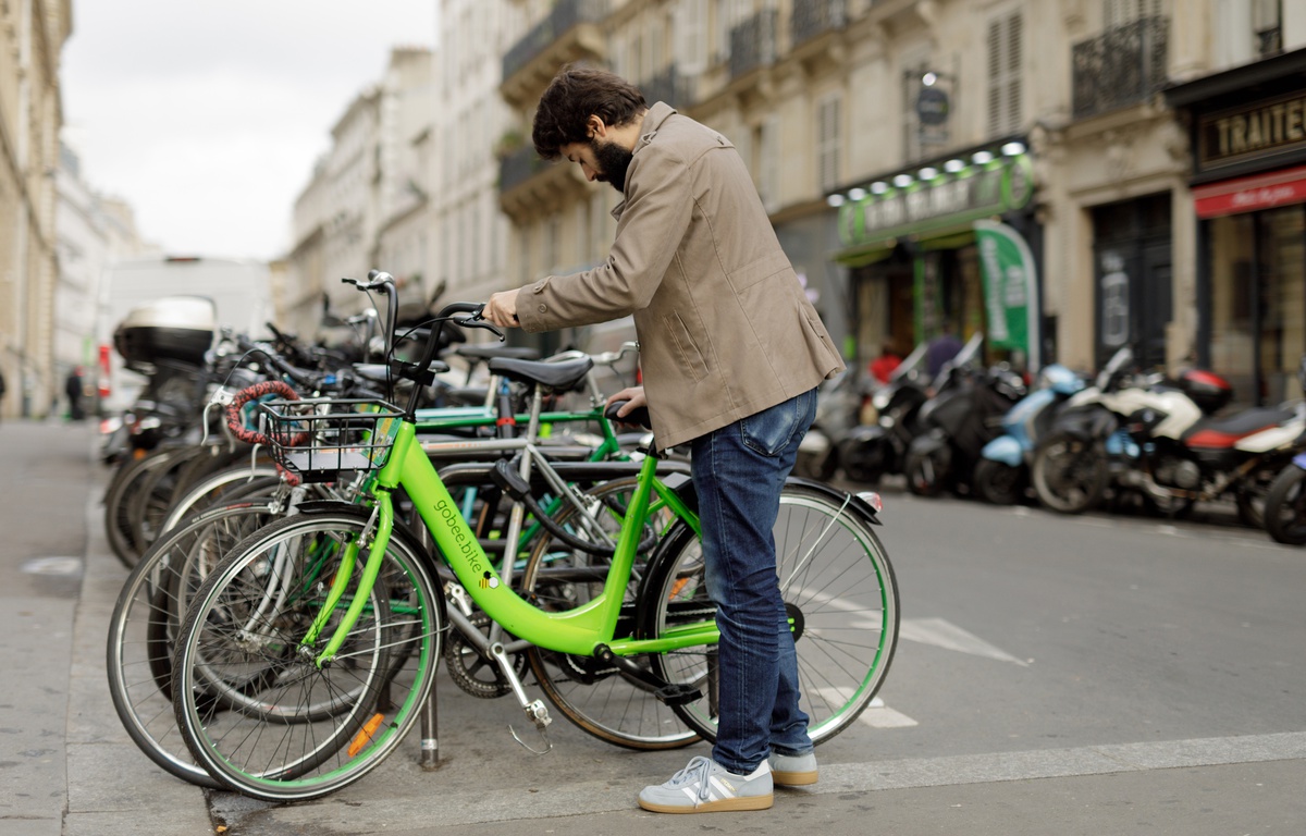 Lyon Les bicyclettes Gobee.bike concurrentes ou compl mentaires