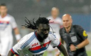 Bafétimbi Gomis a inscrit trois buts lors des trois derniers matchs de l'OL.