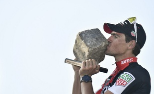 Greg Van Avermaet a remporté Paris-Roubaix pour la première fois de sa
carrière