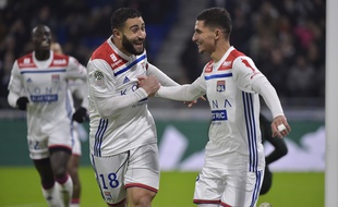Nabil Fekir et Houssem Aouar y sont allés de leur petit but chacun, ce dimanche contre l'ASM.