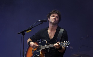Bertrand Cantat en 2014 lors du festival des Vieilles Charrues.