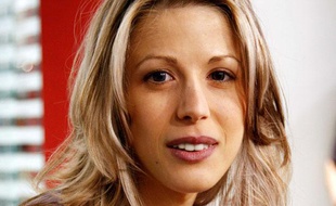 Tristane Banon, journaliste et écrivain, dans une émission littéraire en 2008.
