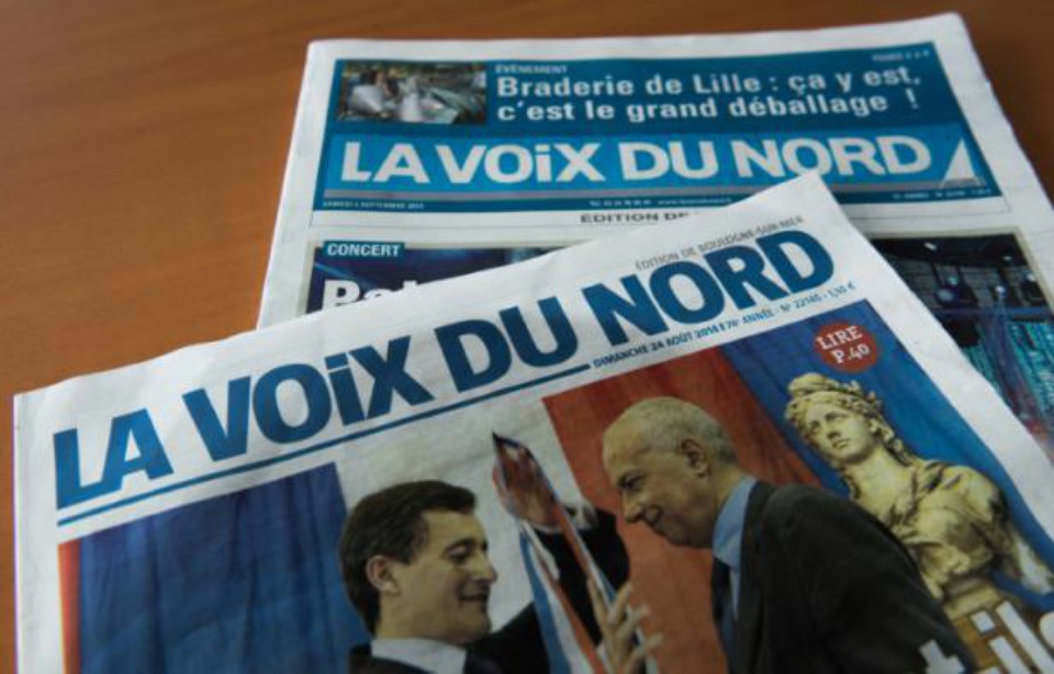 Valenciennes : Le bureau de «La Voix du Nord» visé par un incendie criminel 960x614_la-une-de-la-voix-du-nord-le-8-septembre-2014