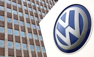 Illustration de la société d'automobile allemande Volkswagen.