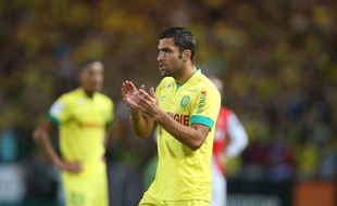 Nantes's player Itay Shechter in action during the Ligue One Soccer Match between Nantes vs Monaco at La Beaujoire stadium in Nantes, NANTES-24/08/14.
Credit:Pierre Minier/Ouest Medias/Sipa/OUESTMEDIAS_1323.43/Credit:Pierre Minier/Ouest Media/SIPA/1408251345