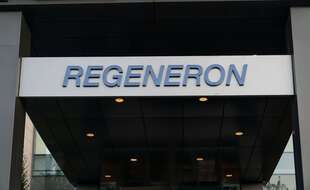 Le siège de Regeneron aux Etats-Unis, le 2 octobre 2020.