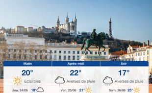 Météo Lyon: Prévisions du mercredi 23 juin 2021