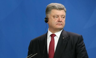 Le président ukrainien Petro Porochenko à Berlin le 13 mai 2015