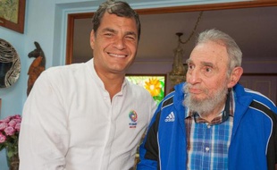 Le père de la Révolution cubaine Fidel Castro, 87 ans et retiré du pouvoir depuis 2006, a profité du sommet de la Communauté des Etats d'Amérique latine et des Caraïbes (Celac), conclu mercredi à La Havane, pour recevoir de nombreux dignitaires et apparaître en photo dans les médias cubains.