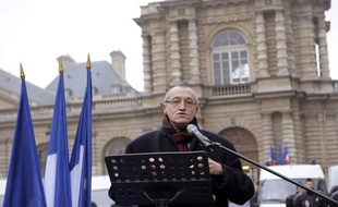 Paul-Marie Couteaux, porte-parole du Front national lors de présidentielle de 2012