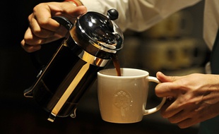 Café, illustration.