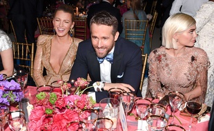 Ryan Reynolds, ici entouré de sa femme Blake Lively et de la star de télé réalité Kylie Jenner au Metropolitan Museum of Arts