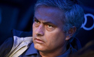 José Mourinho, l'entraîneur du Real Madrid, le 4 mai 2013, à Santiago-Bernabeu.