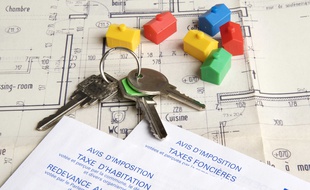 Illustration impôts locaux (taxe foncière et taxe d'habitation).