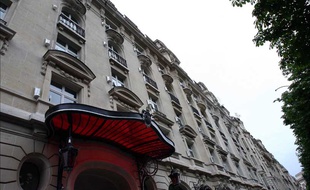 L'hôtel Royal Monceau, sur l'avenue Foch à Paris, en 2012.