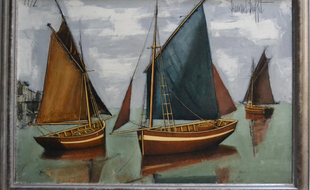 Cette peinture de Bernard Buffet de 1972 est estimée entre 80.000 et 100.000 euros.