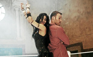 La danseuse Sofia Boutella et Falk Hentschel dans le film "Street Dance 2"