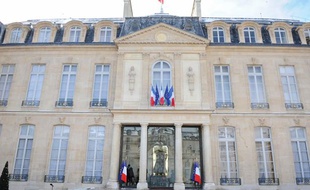 Le palais de l'Elysée, à Paris, en mars 2013.