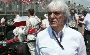 Bernie Ecclestone, en juin 2010, au Canada.