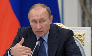 Vladimir Poutine lors d'une réunion au Kremlin, à Moscou, le 27 octobre 2015.