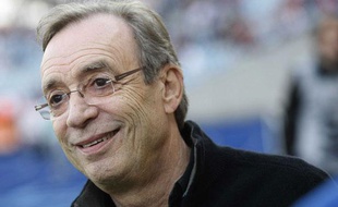Michel Seydoux, le président du Losc, le 2 avril 2011, à Villeneuve d'Ascq.