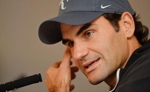 Le Suisse Roger Federer à Londres, le 3 novembre 2013.