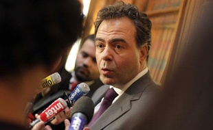 Le ministre de l'Education nationale, Luc Chatel, le 9 février 2010 à Paris.