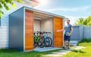 Plus de place dans le garage ? Ce range vélo d’extérieur est à -300 € chez Castorama, le bon plan à saisir pour votre jardin