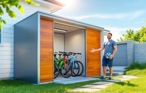 Plus de place dans le garage ? Ce range vélo d’extérieur est à -300 € chez Castorama, le bon plan à saisir pour votre jardin