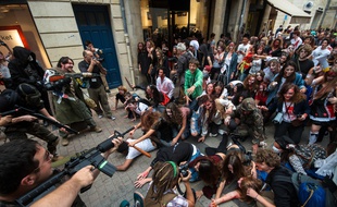 La Zombie Walk du samedi 25 octobre 2014.