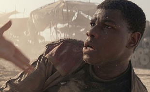 L'acteur britannique John Boyega dans «Star Wars: Le Réveil de la force».
