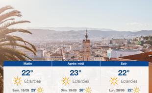Météo Nice: Prévisions du vendredi 17 septembre 2021