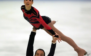Sarah Abitbol, aux championnats d'Europe de 2003
