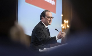 Le président François Hollande