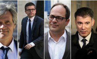 Stephane Le Foll, Luc Carvounas, Emmanuel Maurel et Olivier Faure