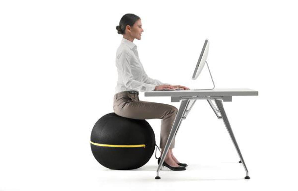 On a testé pour vous le ballon muscleur au bureau