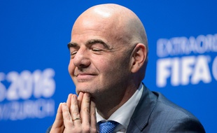 Gianni Infantino, le président de la Fifa, le 26 février 2016 à Zurich.