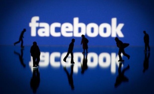 Le logo de Facebook.