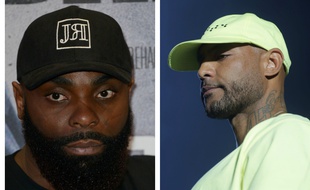 Les rappeurs Kaaris et Booba.