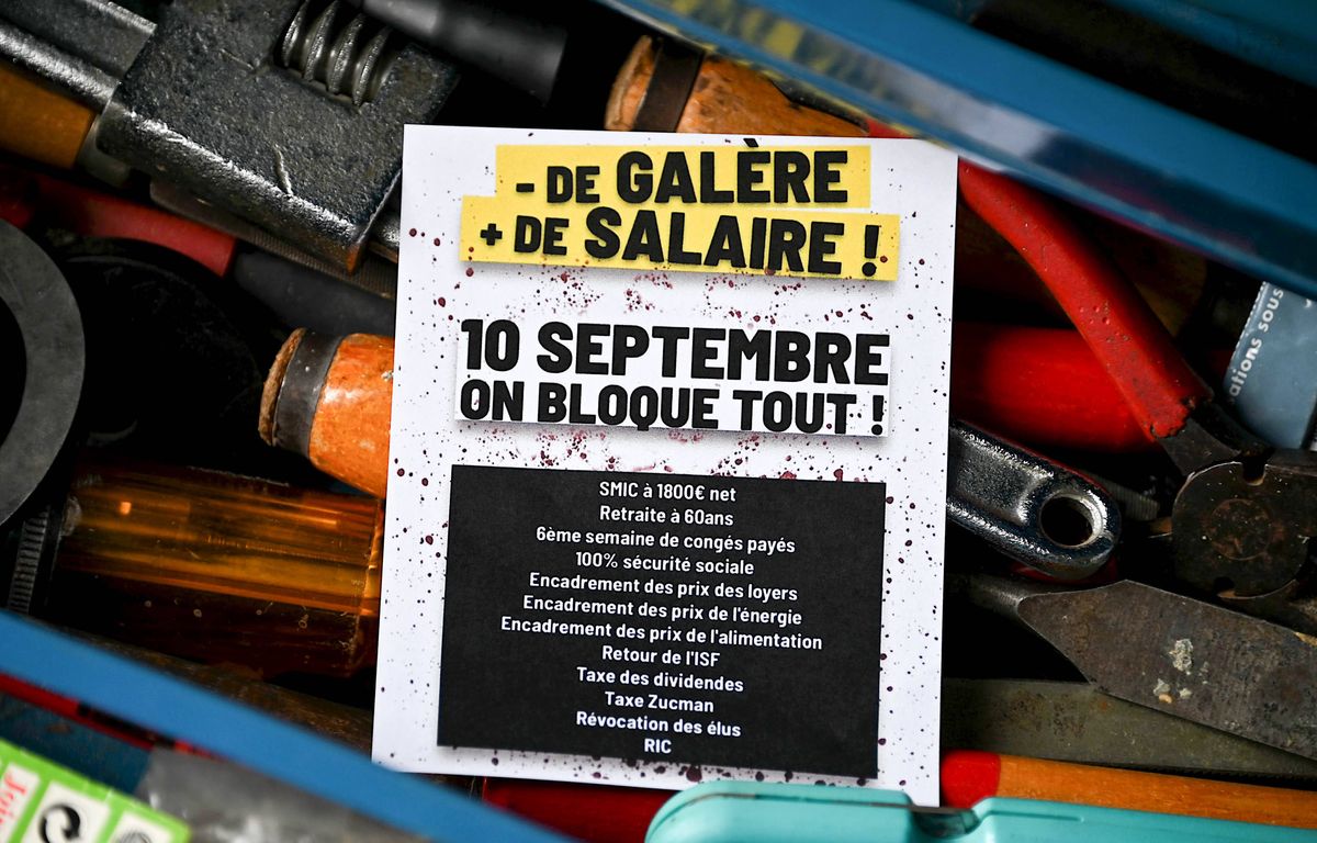 « Bloquons tout le 10 septembre » : Sabotages, péages ou chariots gratuits... Les autorités s'attendent à tout