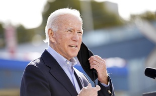 Le candidat démocrate à la présidentielle américaine Joe Biden, le 30 septembre 2020 à Cleveland.