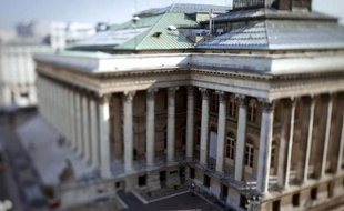 Le Palais Brongniart, ancien siège de la Bourse de Paris