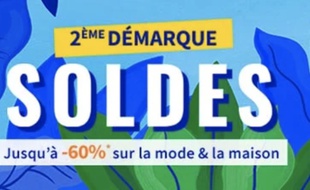 Profitez de jusqu’à -70% pour la 2e démarque La Redoute pendant les soldes