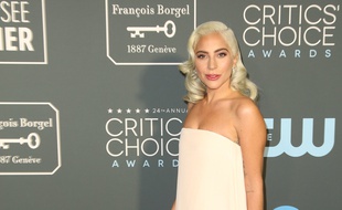 La chanteuse et actrice Lady Gaga, dimanche soir, aux Critics' Choice Awards